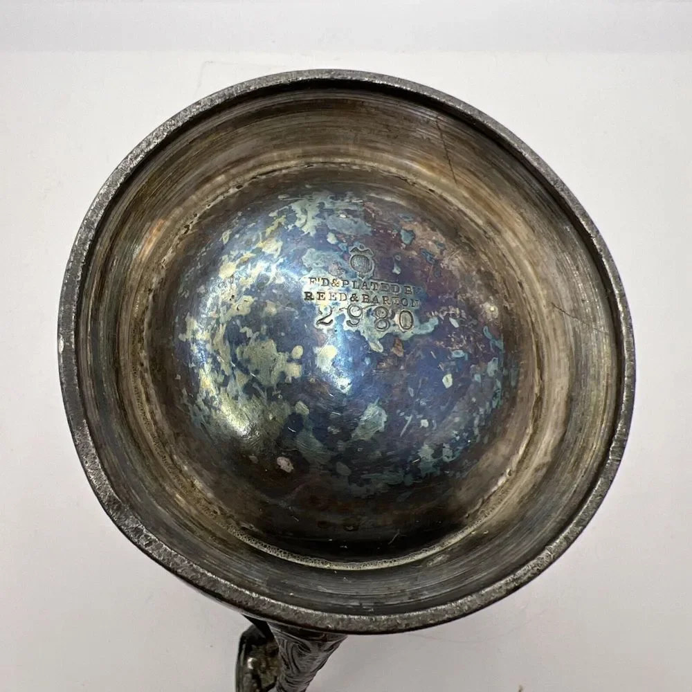 Vintage MFD And Plated By Reed & Barton‎ Sugar Bowl